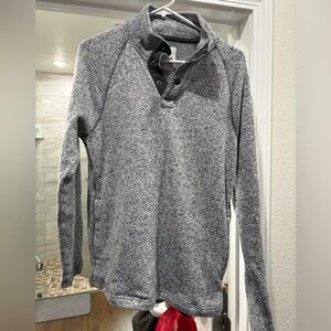 Sonoma Men's Heathered Gray Crewneck Sweater